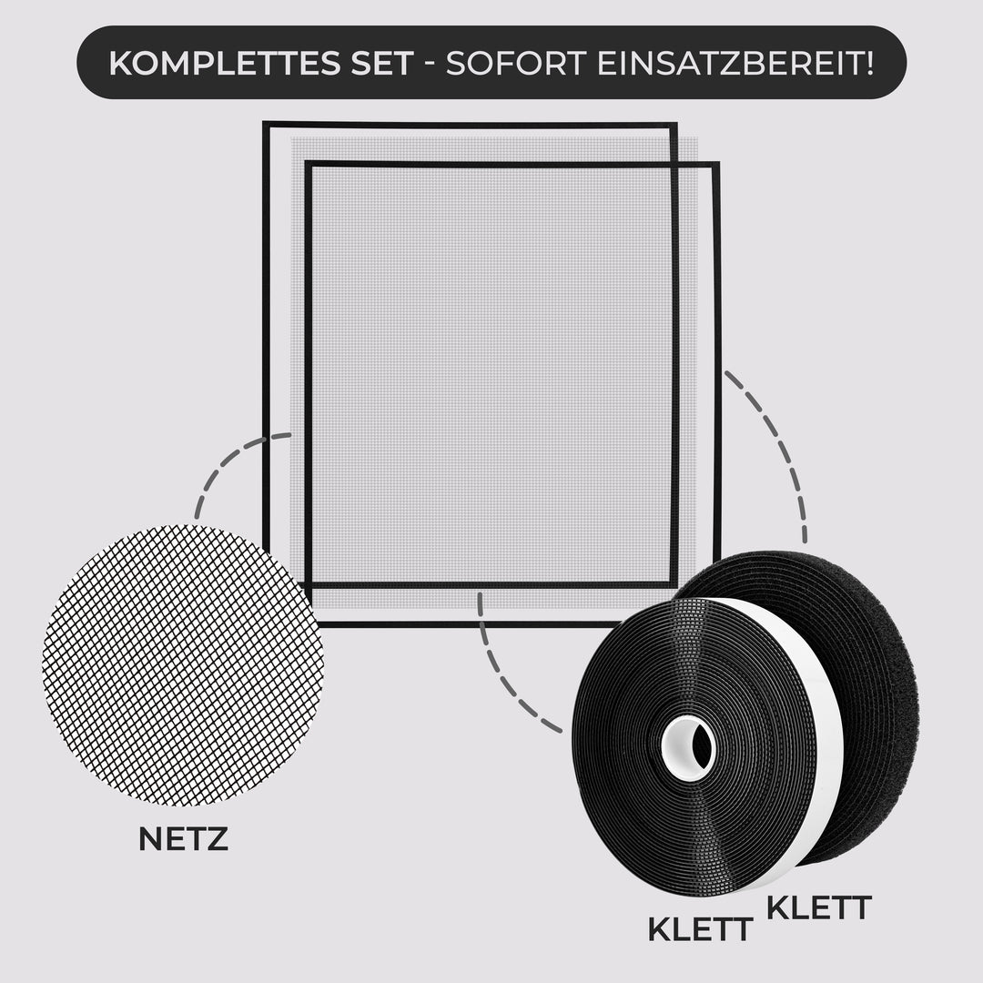 Fliegengitter für Fenster