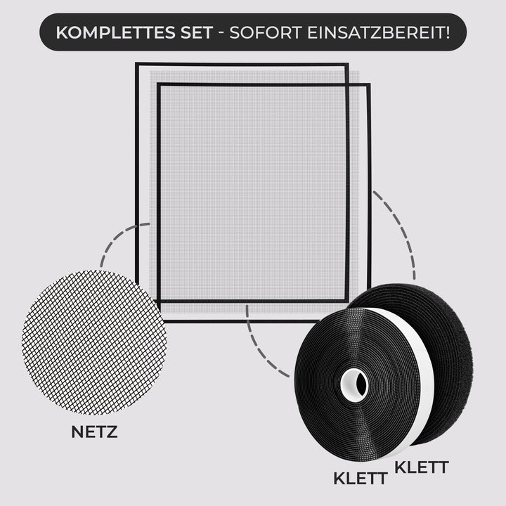 Fliegengitter für Fenster