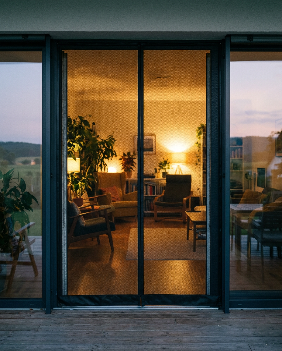 Magnetisches Fliegengitter für Türen