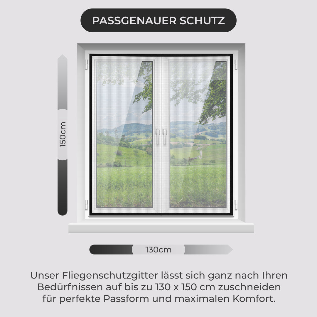 Fliegengitter für Fenster