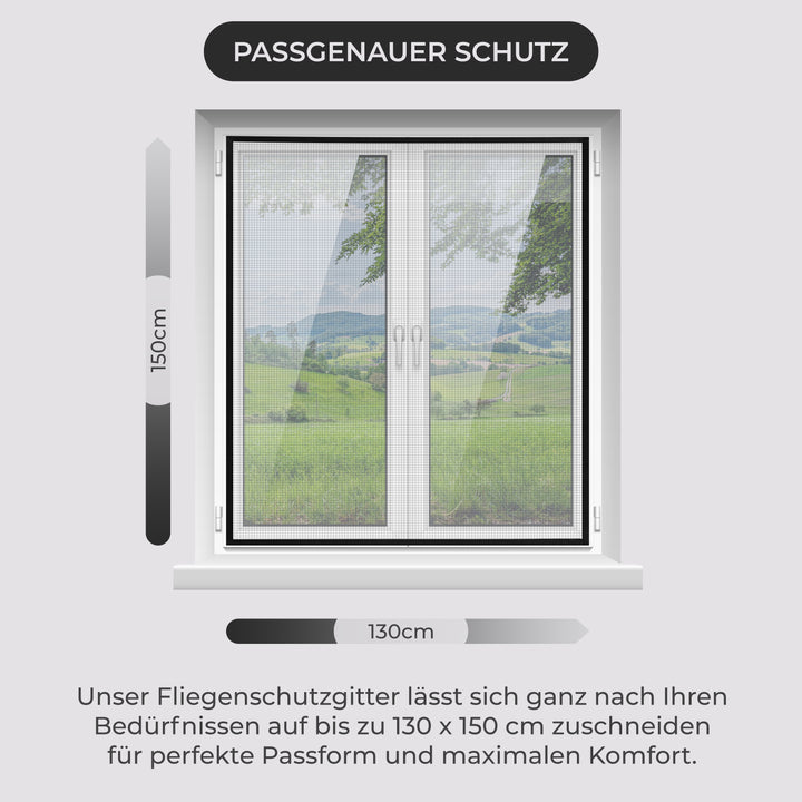 Fliegengitter für Fenster