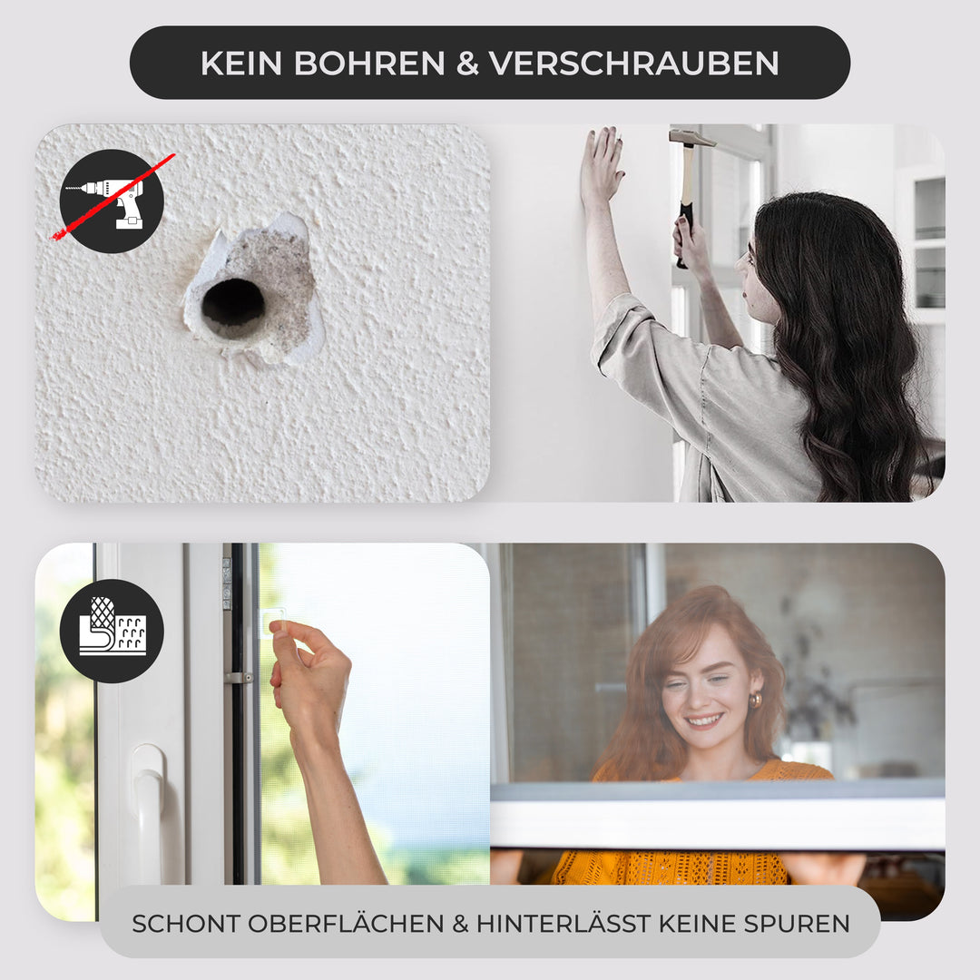 Fliegengitter für Fenster