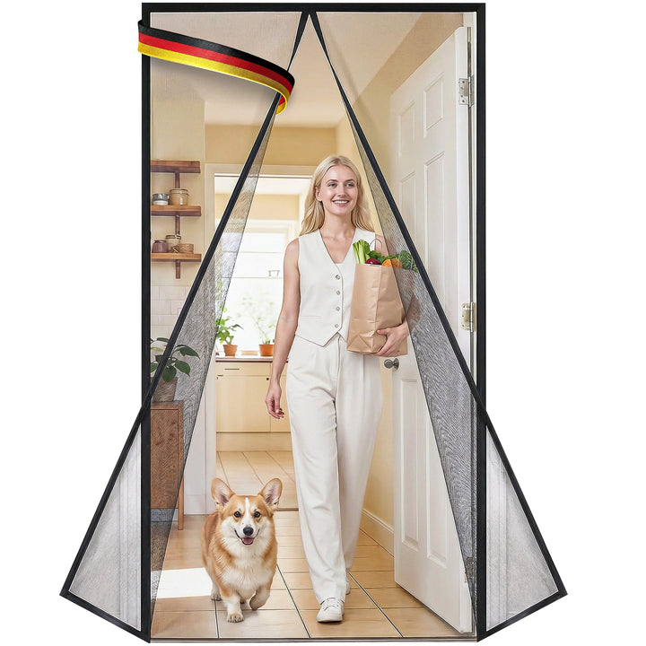 Magnetisches Fliegengitter für Balkon- & Terrassentüren