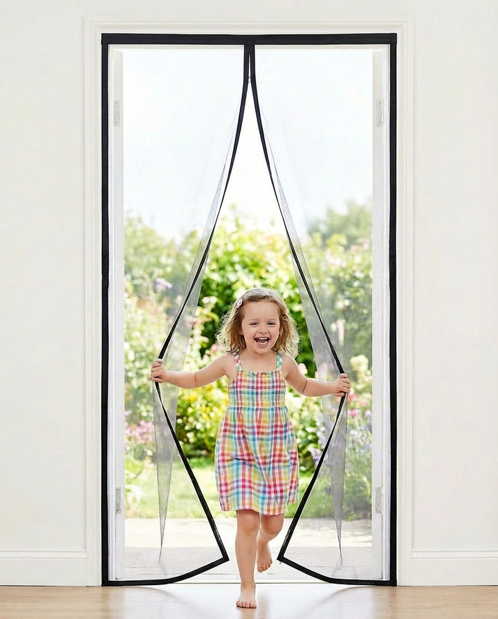 Magnetisches Fliegengitter für Türen