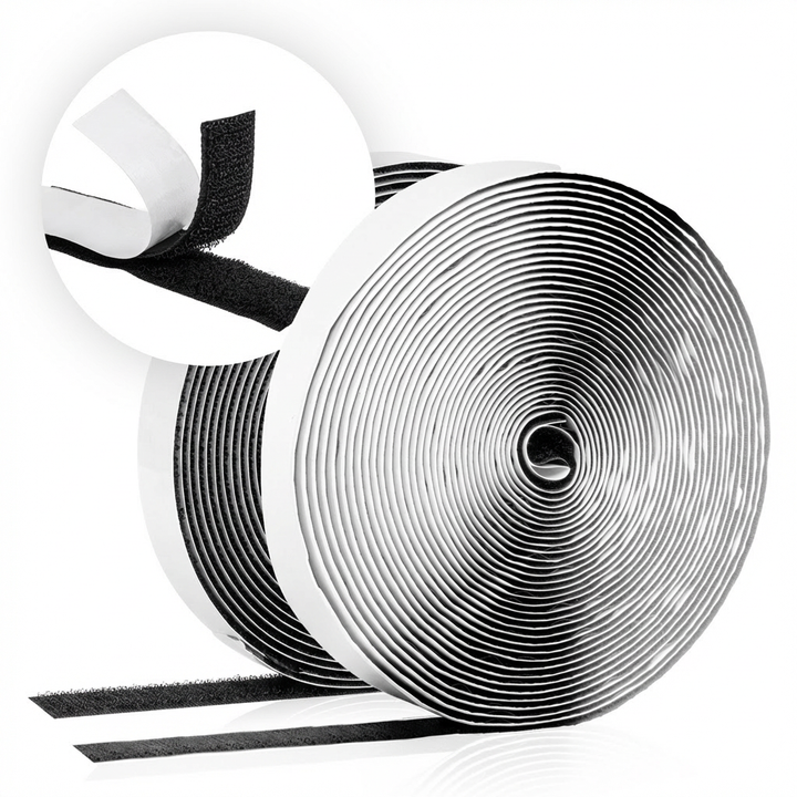 Klettband Set - Hakenband & Flauschband (je 9m)